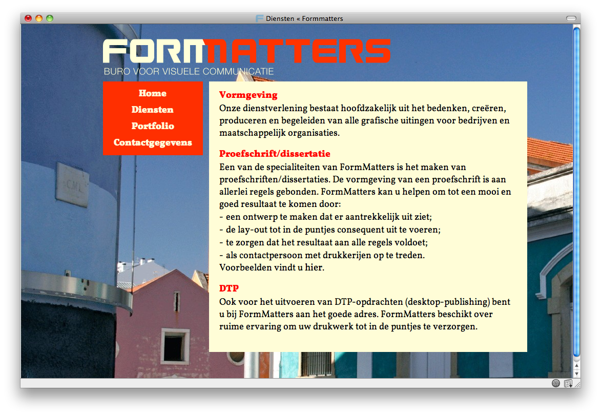 Formmatters